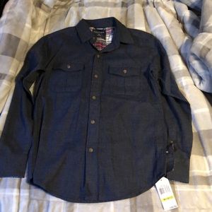 NWT Boys Long Sleeve Nautica Shirt M - 10/12